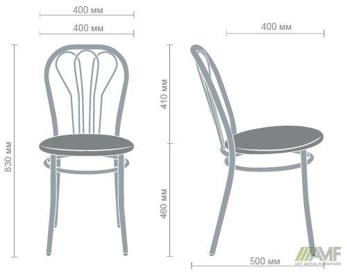 Размеры кухонного стула Велес АМФ