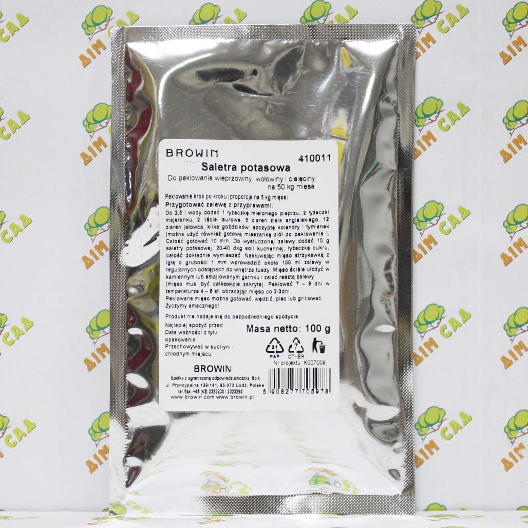 BIOWIN Селитра пищевая до мяса (калийная селитра), 100г: продажа, цена ...