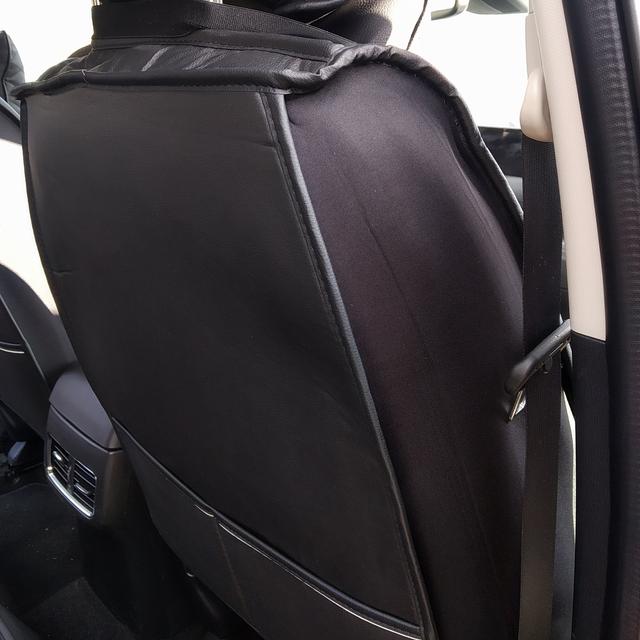 Комплект авточехлов из экокожи с вышивкой "Корона"