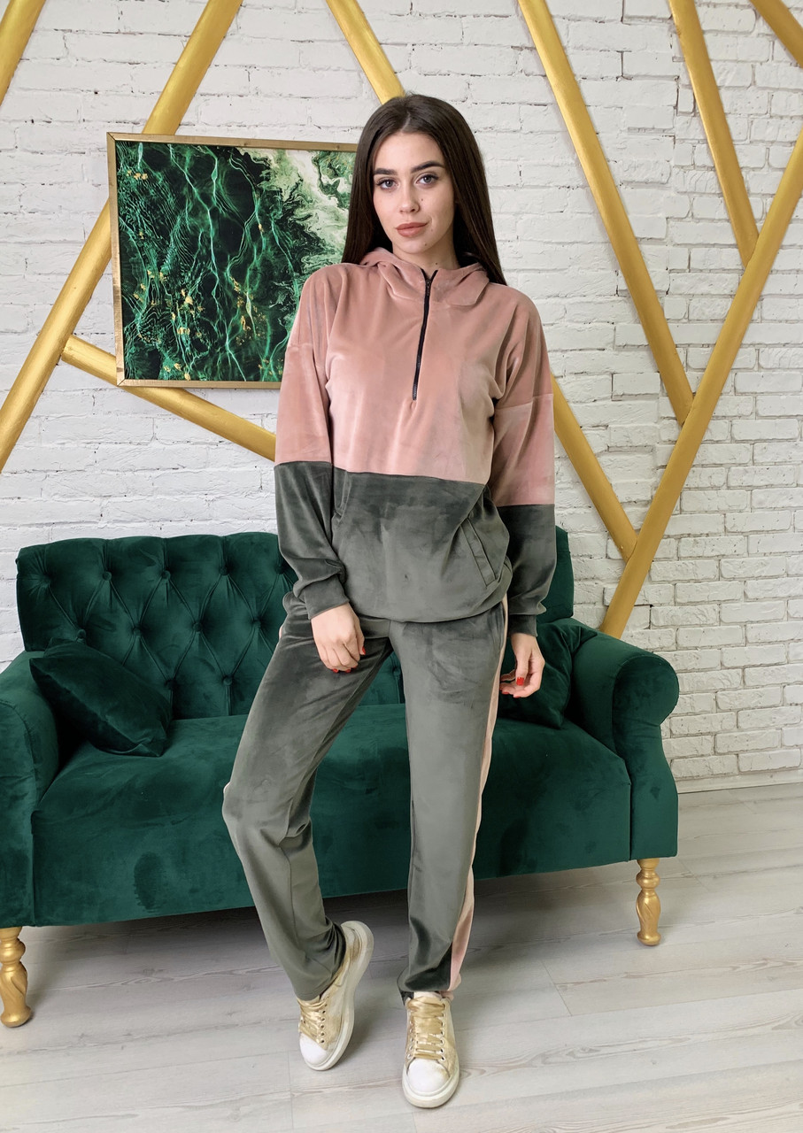 Спортивний костюм К 00552 з 01 зелений, фото 1