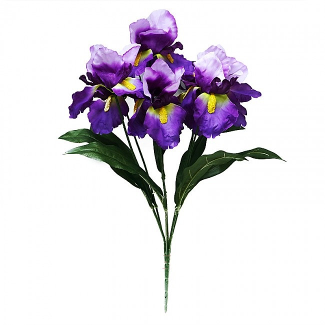 Букет півник NZ-15 (10 шт/уп.) продається упаковкою Штучні квіти оптом, фото 1