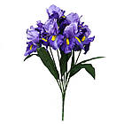 Букет півник NZ-15 (10 шт/уп.) продається упаковкою Штучні квіти оптом, фото 5