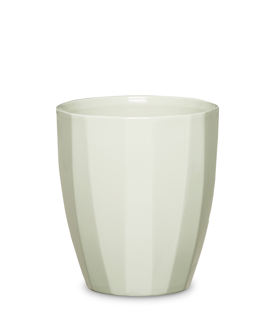 Орхідейниця Elegance, кераміка, 14", світло-оливковий, фото 1