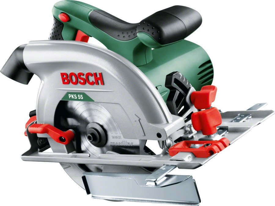 Ручна циркулярна пила Bosch PKS 55 (1.2 кВт, 160 мм) (0603500020)