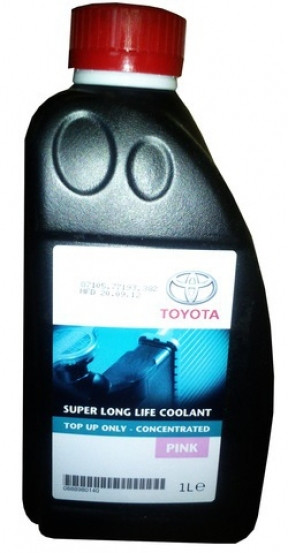 Антифриз Toyota Super LL Coolant, Pre-Mixed PINK рожевий кан. 1л. 0888980150, фото 1