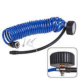 Компресор "ViTOL" K-55 150psi/23Amp/50 л/шланг 5,0 м/клеми/с дефлятором (K-55), фото 5