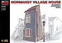 Нормандский деревенский дом. Сборная модель в масштабе 1/35. MINIART 35524