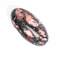 Кабошон леопардова яшма, 29*14 мм, 635КБЯ