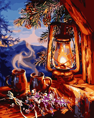 Картини за номерами Душевний вечір ArtStory AS0768 40 х 50 см, фото 1