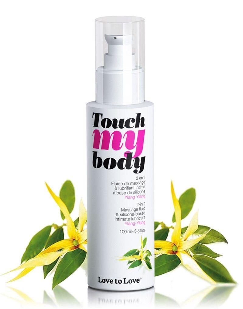 Масажний гель лубрікантт 2-в-1 Love To Love TOUCH MY BODY Ylang-Ylang (100 мл)