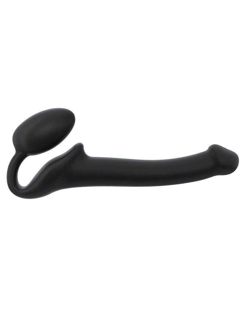 Безремінний страпон Strap-On-Me Black S, повністю регульований, діаметр 2,7 см, фото 1
