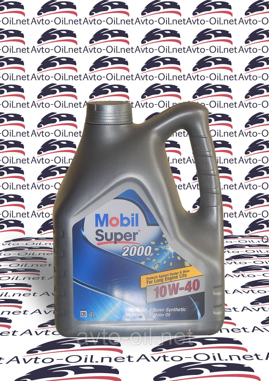 Моторне масло Mobil 10W-40 Super 2000 4л