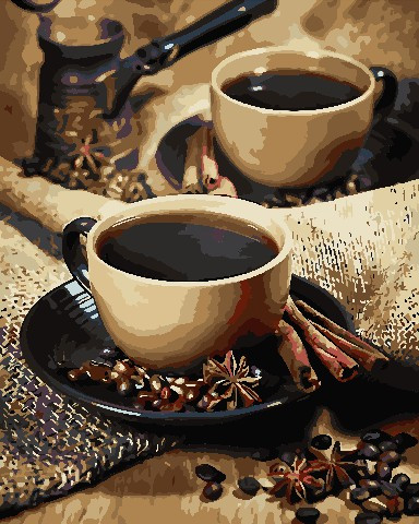Малювання за номерами Кави для гурмана ArtStory AS0773 40 х 50 см