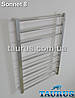Сучасна сушарка для рушників Sonnet 8/750х450: кругла перемичка 16 мм +квадратна стійка 30х30 мм. 1/2. Україна, фото 3
