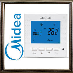 Настінний дротовий пульт-термостат MIDEA Okonoff S400L