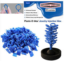 Віск CASTALDO PLAST-O-WAX синій в лусочках (454 г)