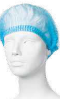 ШАПОЧКА - гармошка неткана зі спанбонд (100 шт/пач.), фото 1