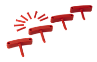 Комплект гаків (4 шт) для 1017 та 1018, 140 мм, фото 4