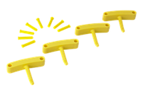 Комплект гаків (4 шт) для 1017 та 1018, 140 мм, фото 6