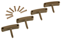 Комплект гаків (4 шт) для 1017 та 1018, 140 мм, фото 10