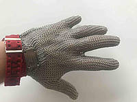 Кольчужная перчатка Schlachthausfreund (Германия) без манжетки с тканевым ремешком