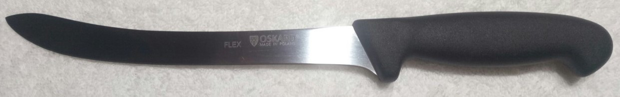 Нож для рыбы, гибкий №49 OSKARD 210мм, фото 1