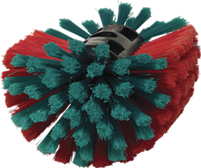 Щітка для автомобільних дисків 240 мм, м'яка, чорна, 545252, Vikan, фото 2