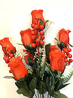 Штучний букет. Штучні троянди (58 см), фото 5