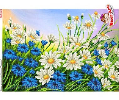 Схема для вишивки бісером Бисер-Арт Польові квіти (А543), фото 1