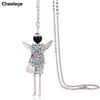 Кулон "Куколка ангелочок" кольорова