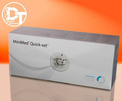 Катетери для інсулінової помпи Quick-set Medtronic 9/110 (Інфузійний набір), 10 шт.