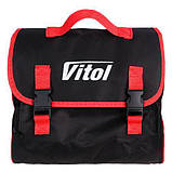Компресор "ViTOL" K-70 150psi/23Amp/90л/2 циліндра/шланг 5,0 м/клеми (K-70), фото 4
