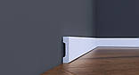 Ударостійкий прямокутний плінтус LPC-36 Cezar з дюрополімер висотою 40 мм., фото 2