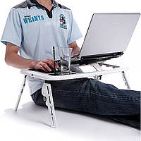 Столик для ноутбука стол-подставка с охлаждением E-Table охлаждающая подставка