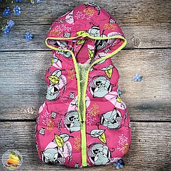Жилетка з капюшоном для маленької дівчинки Розмір: 1,2,3 року (20139-2)