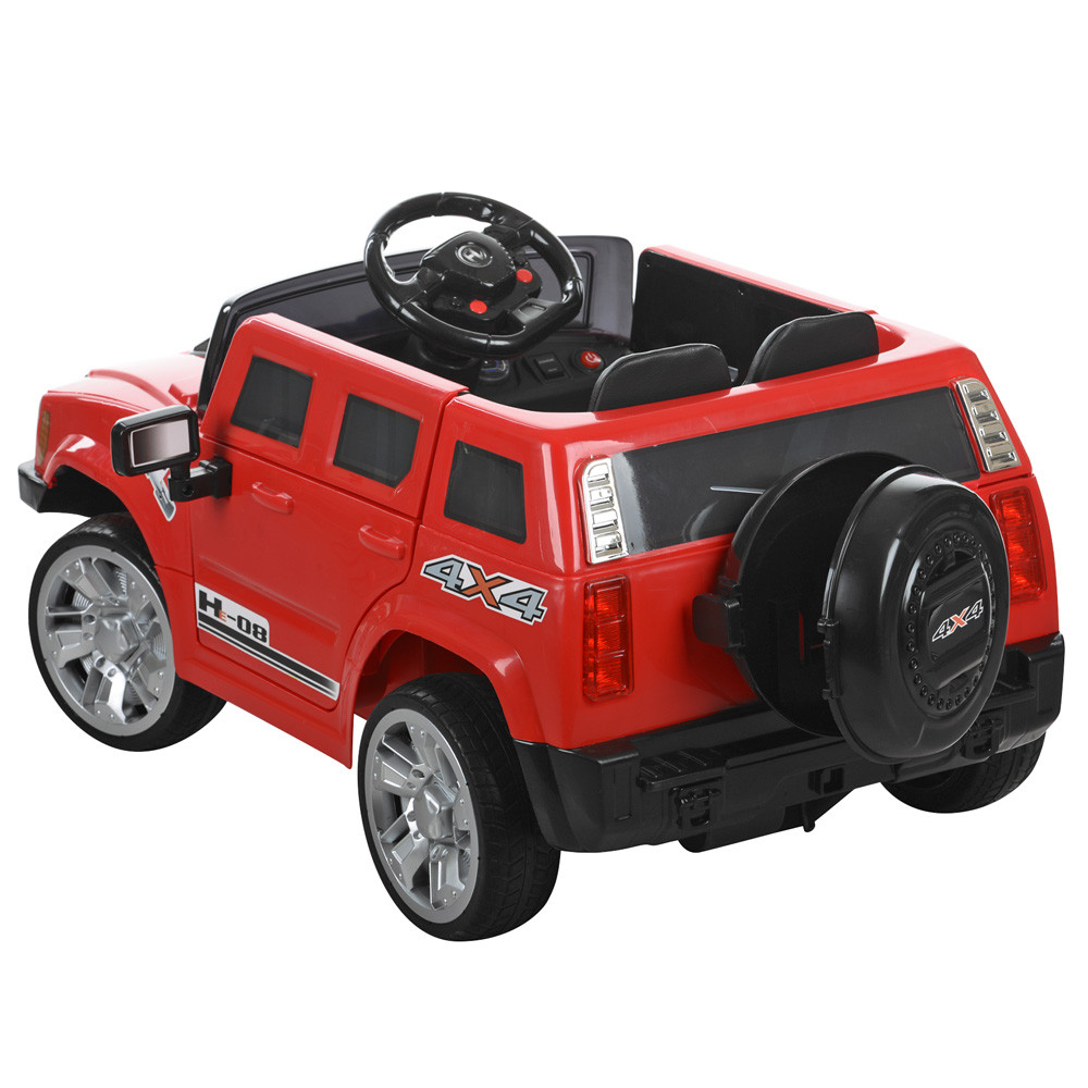 Детский электромобиль Hummer M 3403EBLR-3 красный - фото 2 - id-p1129648895
