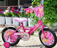 Детский велосипед Mustang Принцесса 18 дюймов розовый