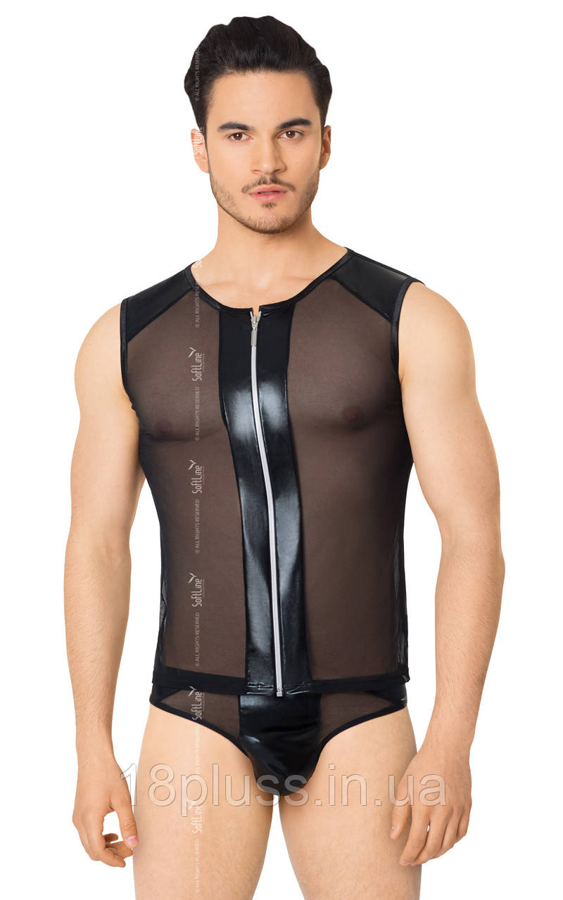 Чоловічий комплект білизни Softline 4606, чорний M/L