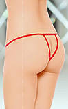 Жіночі стрінги Softline 2349, червоні S-L, фото 2