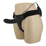 Страпон Pretty Love Strap-On Harness Vibrating Black, фото 8