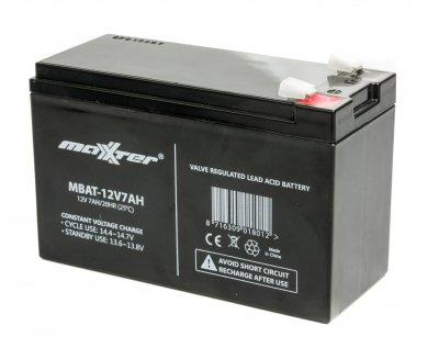 Акумуляторна батарея Maxxter MBAT-12V7AH, фото 1