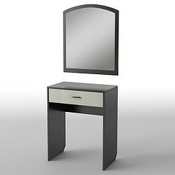 Туалетний столик + Дзеркало 70х40х75 см. Колір на вибір, БС-27 (АКМ)