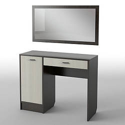 Туалетний столик + Дзеркало 100х40х75 см. Колір на вибір, БС-32 (АКМ)
