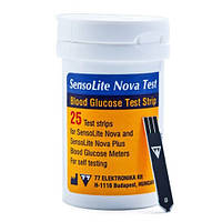 Тест полоски SensoLite NovaTest, 25 шт.