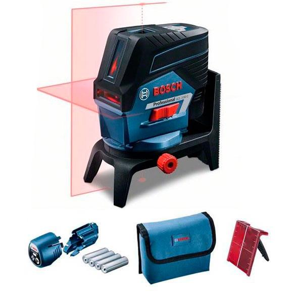 Лазерний нівелір Bosch GCL 2-50 Professional (20 м, з приймачем - 50 м) (0601066G00)