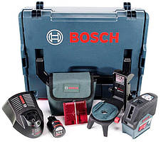 Лазерний нівелір Bosch GCL 2-50 Professional (20 м, з приймачем - 50 м) (0601066G03)
