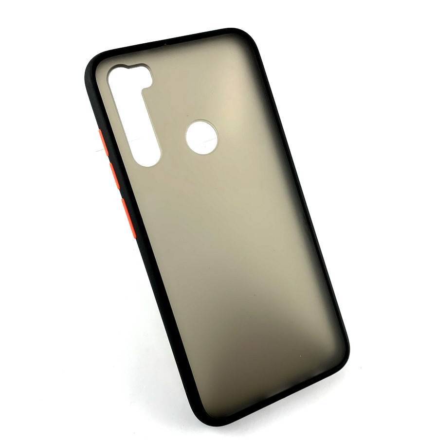 Чохол для Xiaomi Redmi Note 8 накладка на бампер протиударний My Choice матовий чорний