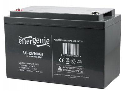 Акумуляторна батарея EnerGenie BAT-12V100AH, фото 1