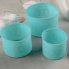 Набір форм для випічки "Пасочки", 3 шт, силіконові форми для Паски, 3 шт,, фото 3