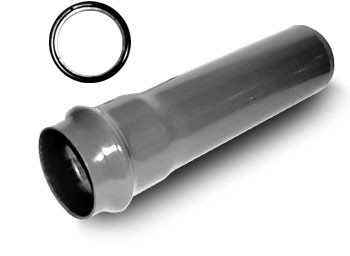 Труба напірна НПВХ, d 160x4.0 мм, SDR41, PN6, для води чи каналізації, фото 1